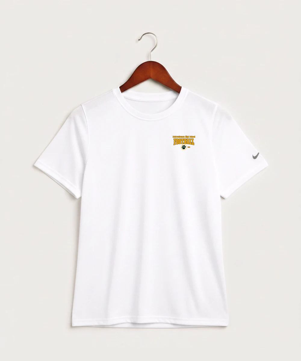 Ashwaubenon High School Football (Boys) - White Nike Youth Swoosh Sleeve rLegend Tee NKDX8787