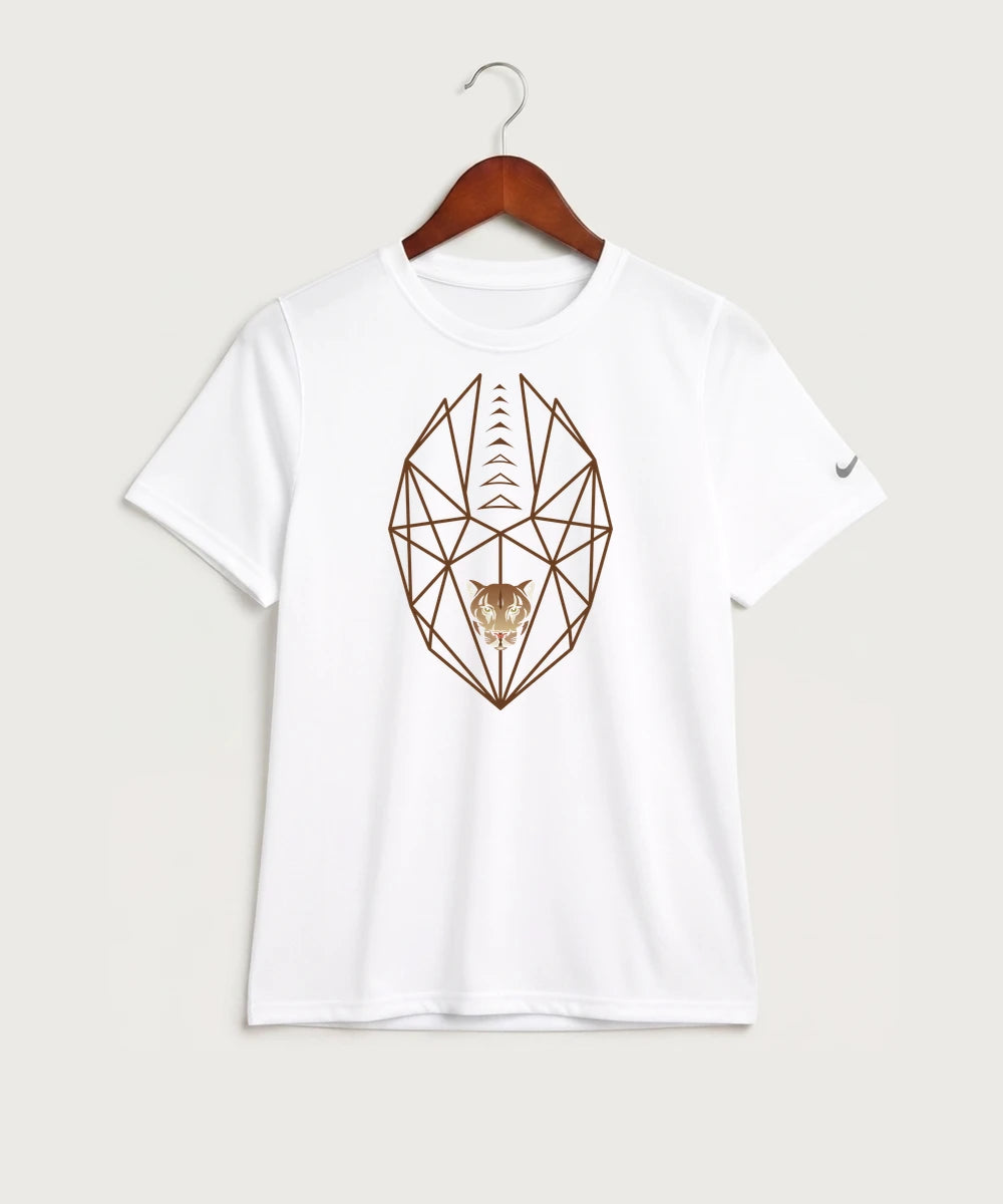 Ada Borup High School Football (Boys) - White Nike Youth Swoosh Sleeve rLegend Tee NKDX8787