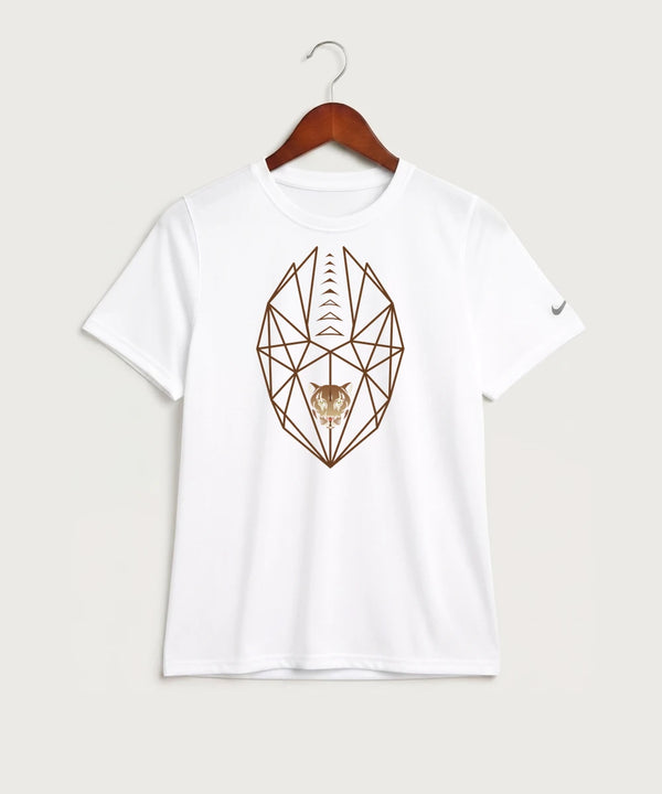 Ada Borup High School Football (Boys) - White Nike Youth Swoosh Sleeve rLegend Tee NKDX8787
