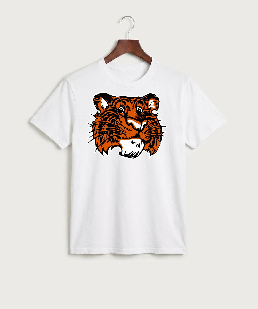 Browerville Public High School Athletics Coed - White Port & Co Core Cotton Tee. PC54