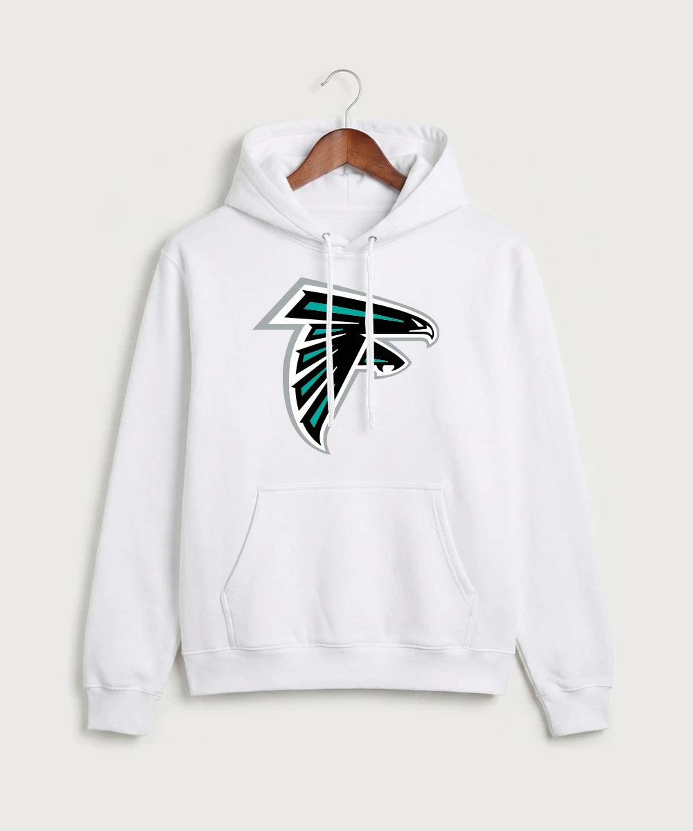 Fillmore Central High School Football (Boys) - White Port & Co Core Fleece Pullover Hooded Sweatshirt. PC78H