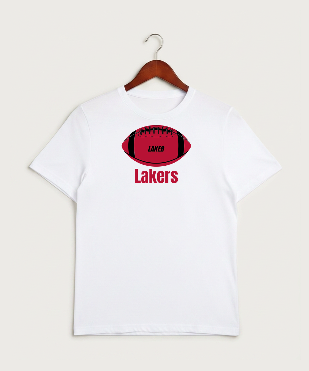 Detroit Lakes Community High School Football (Boys) - White Sport-Tek PosiCharge Competitor Tee. ST350