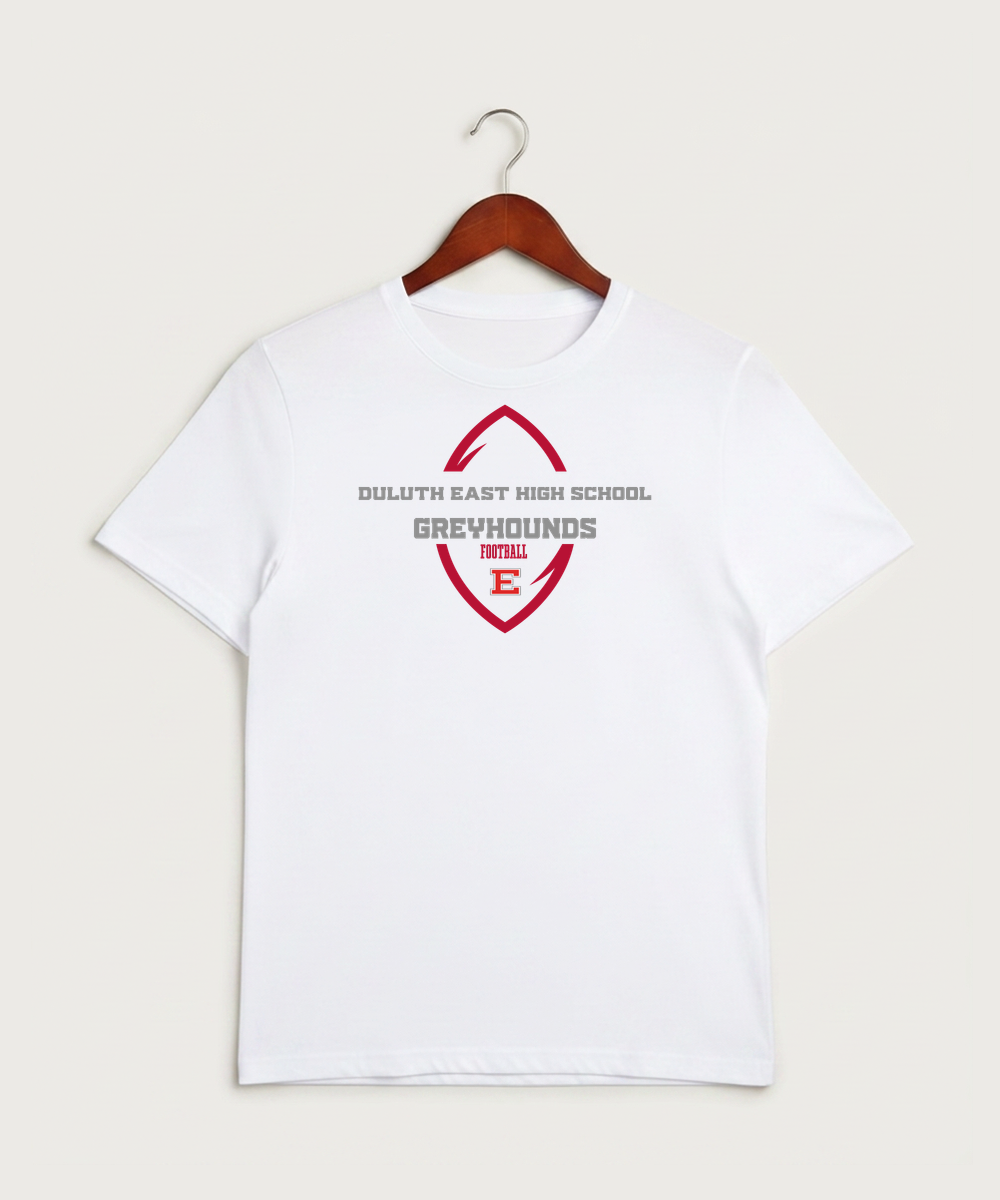 Duluth East High School Football (Boys) - White Sport-Tek PosiCharge Competitor Tee. ST350