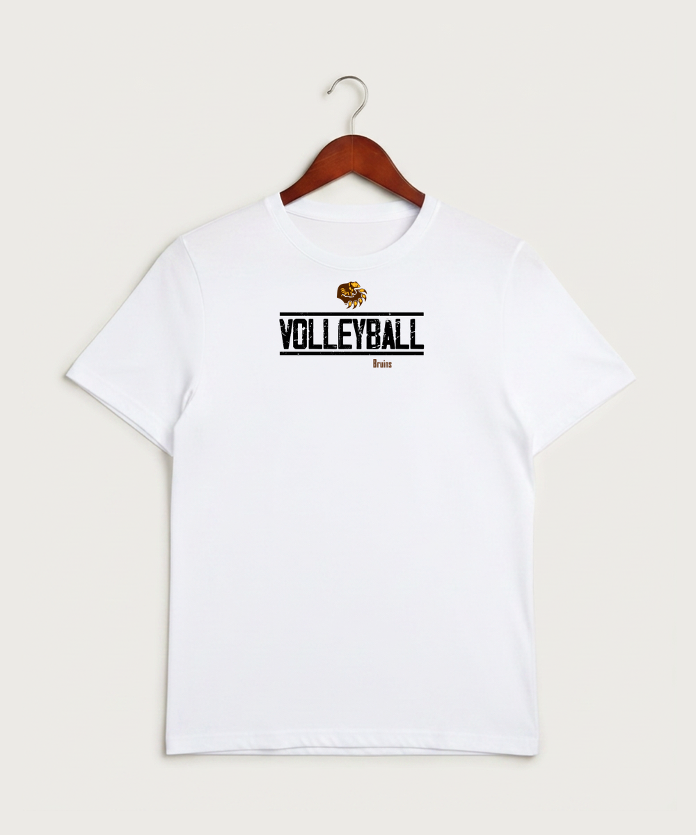Fargo South High School Volleyball (Girls) - White Sport-Tek PosiCharge Competitor Tee. ST350