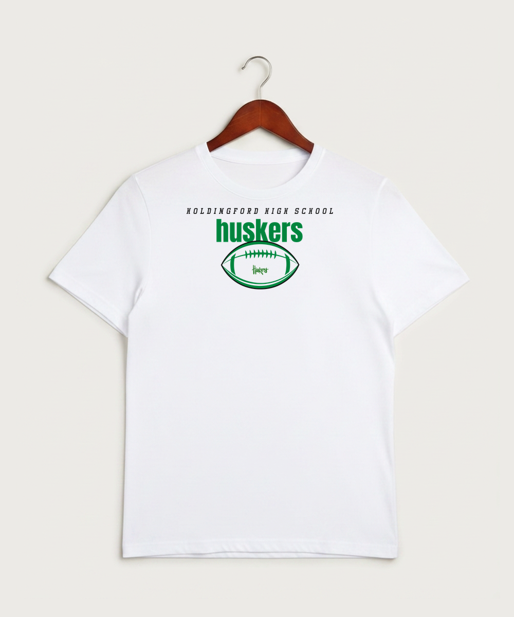 Holdingford High School Football (Boys) - White Sport-Tek PosiCharge Competitor Tee. ST350