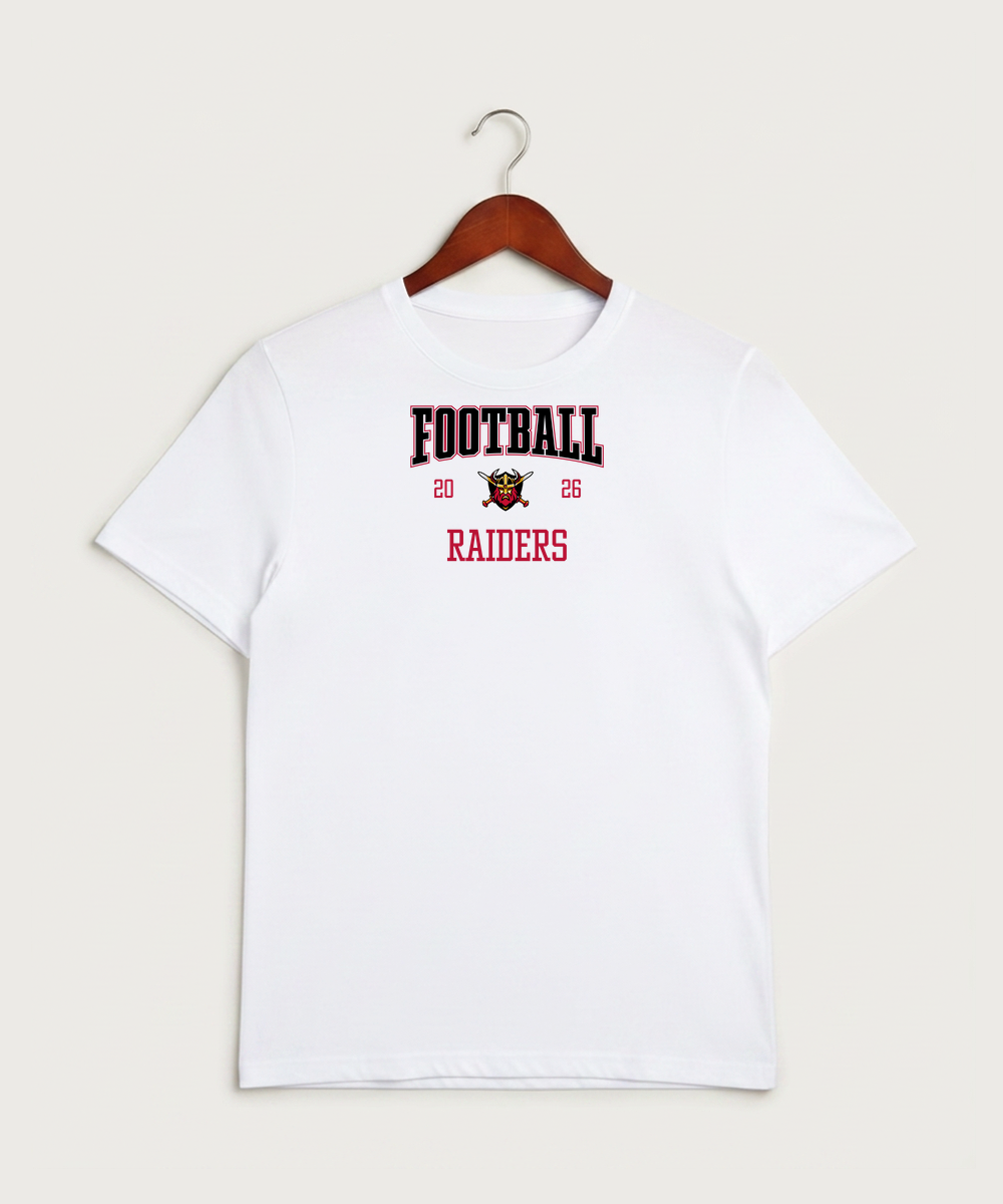 Mille Lacs High School Football (Boys) - White Sport-Tek PosiCharge Competitor Tee. ST350