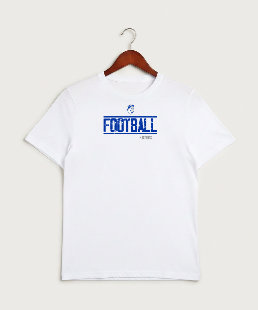Mora High School Football (Boys) - White Sport-Tek PosiCharge Competitor Tee. ST350