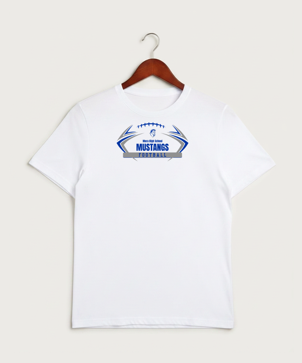 Mora High School Football (Boys) - White Sport-Tek PosiCharge Competitor Tee. ST350