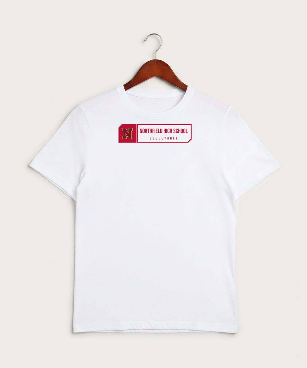 Northfield High School Volleyball (Girls) - White Sport-Tek PosiCharge Competitor Tee. ST350