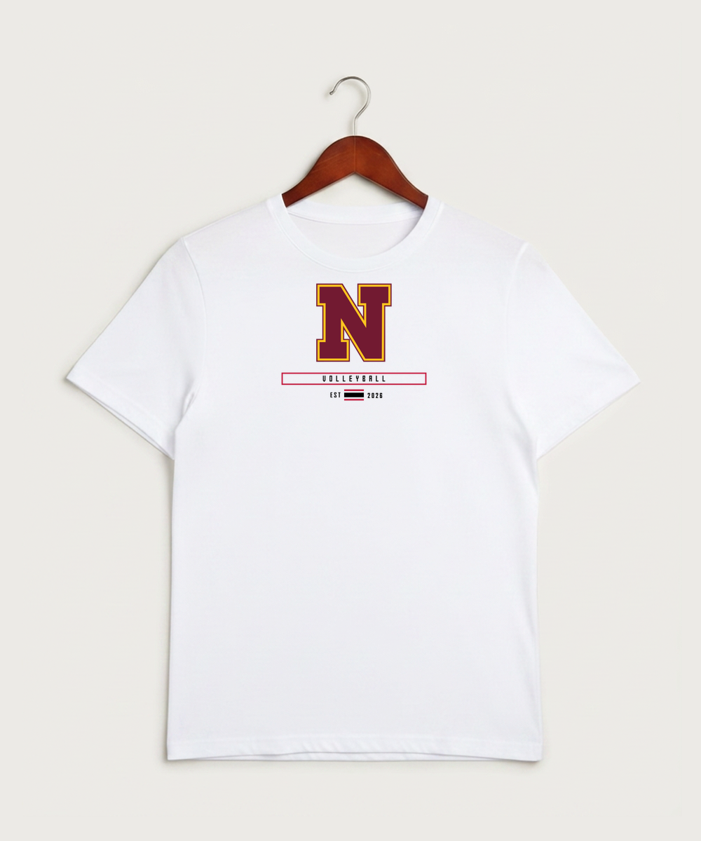 Northfield High School Volleyball (Girls) - White Sport-Tek PosiCharge Competitor Tee. ST350