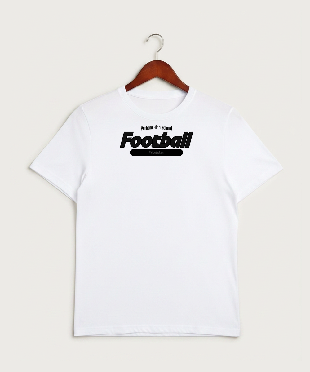 Perham High School Football (Boys) - White Sport-Tek PosiCharge Competitor Tee. ST350