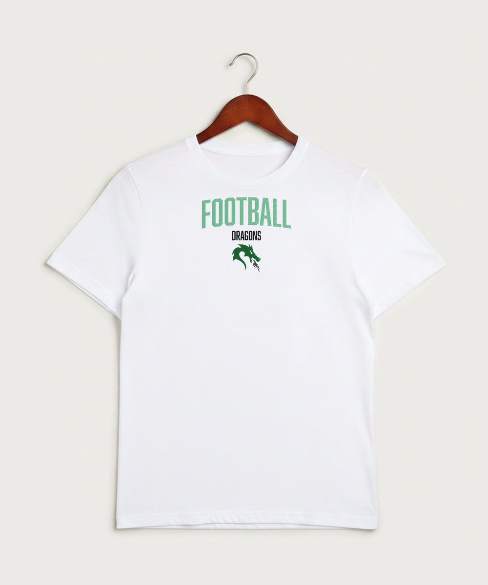 Pine City High School Football (Boys) - White Sport-Tek PosiCharge Competitor Tee. ST350