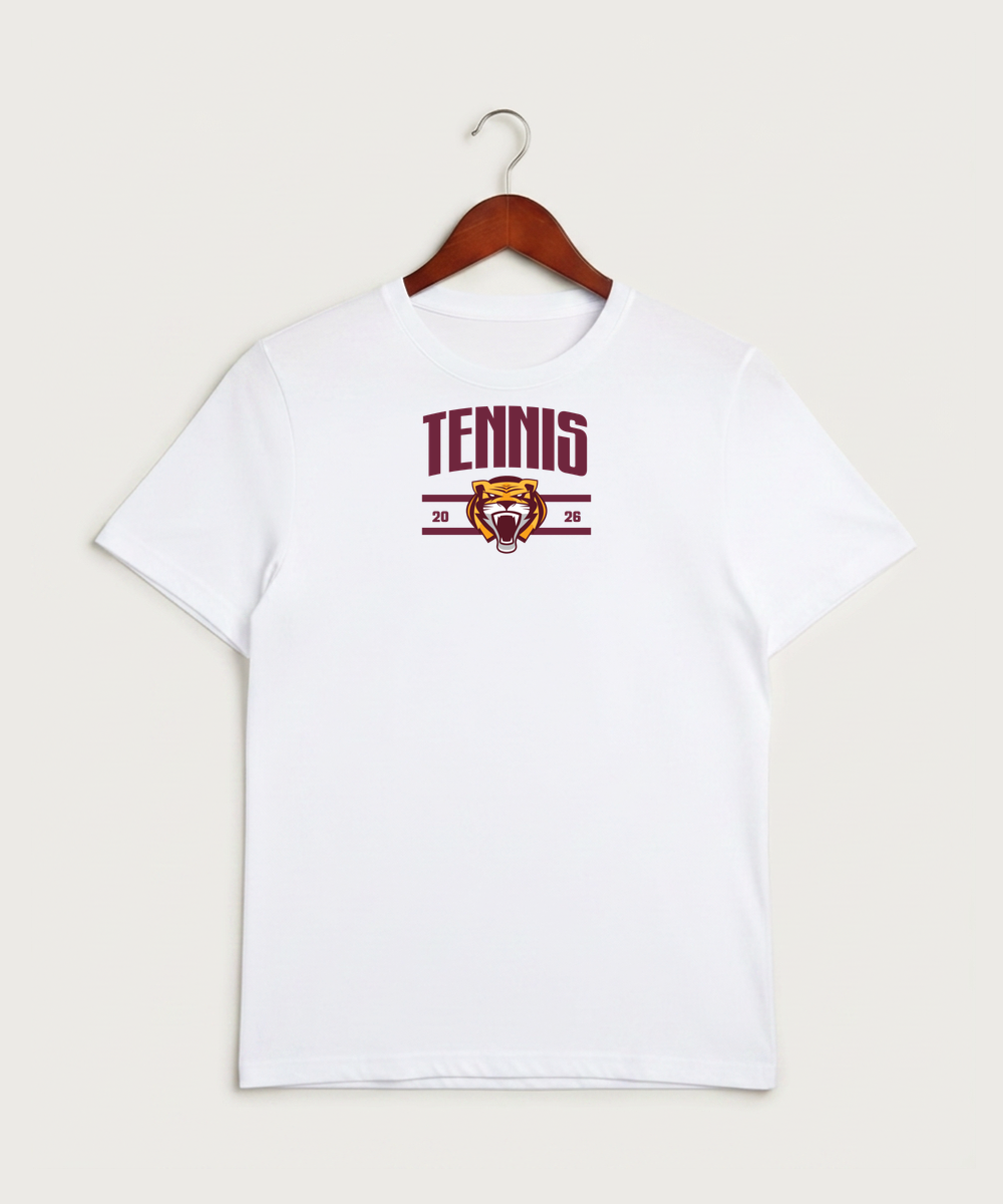 Stewartville High School Tennis (Coed) - White Sport-Tek PosiCharge Competitor Tee. ST350