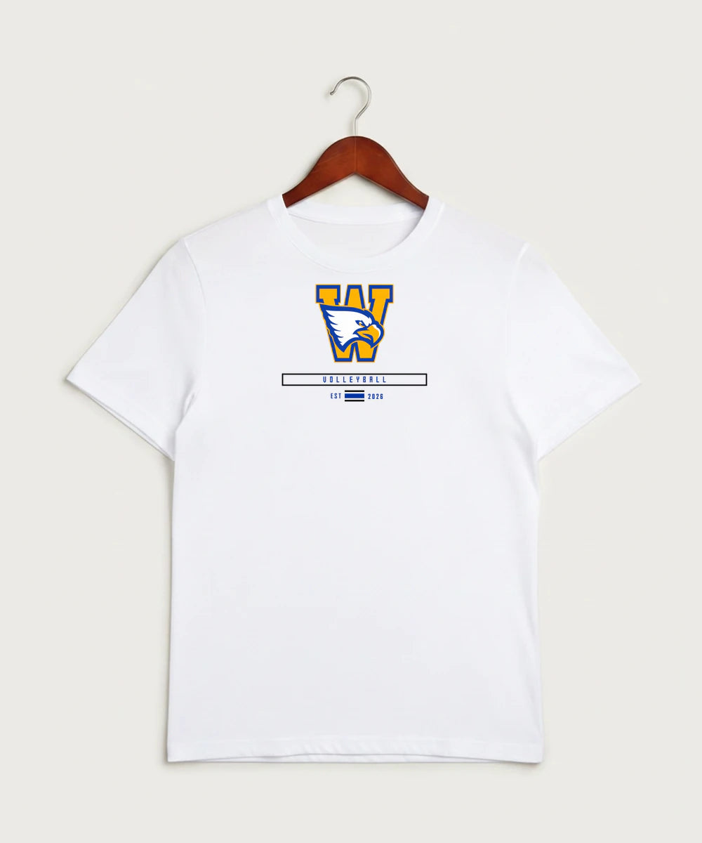 Windom Area High School Volleyball (Girls) - White Sport-Tek PosiCharge Competitor Tee. ST350