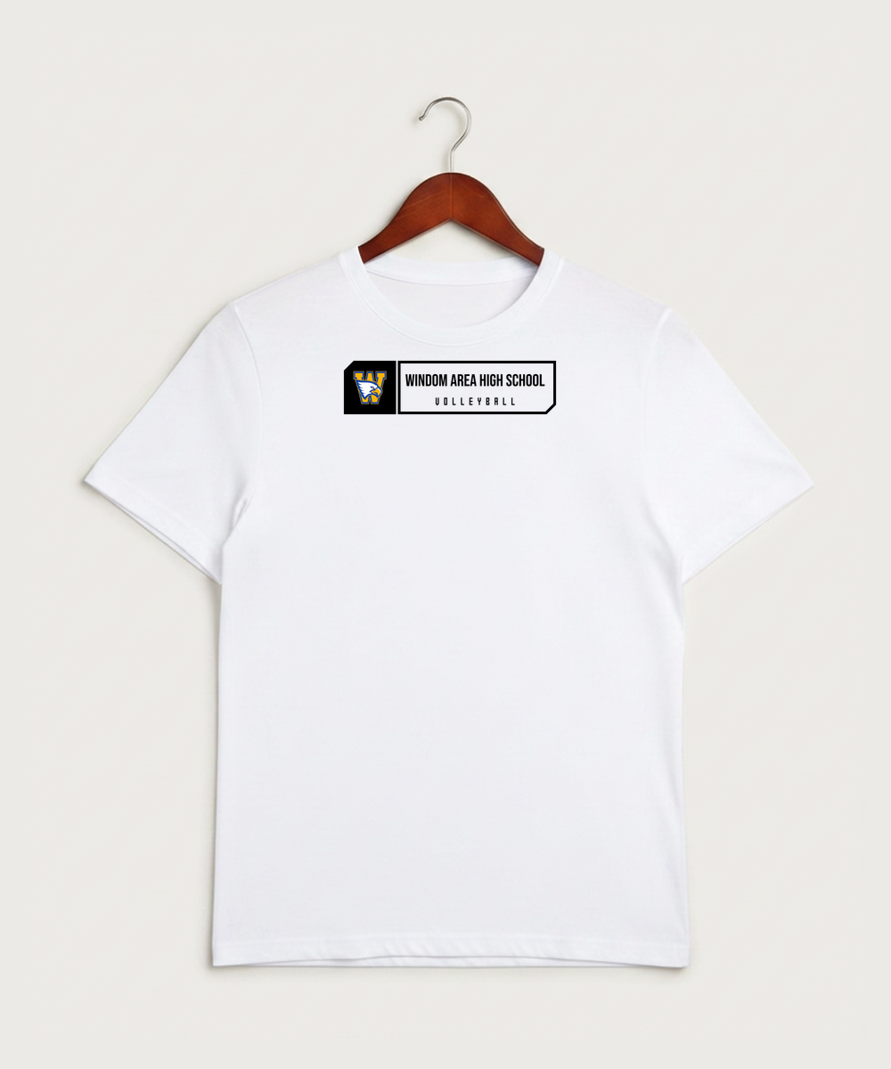 Windom Area High School Volleyball (Girls) - White Sport-Tek PosiCharge Competitor Tee. ST350