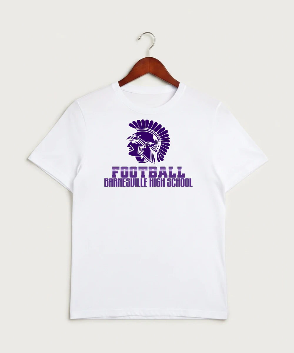 Barnesville High School Football (Boys) - White Sport-Tek PosiCharge Competitor Tee. ST350