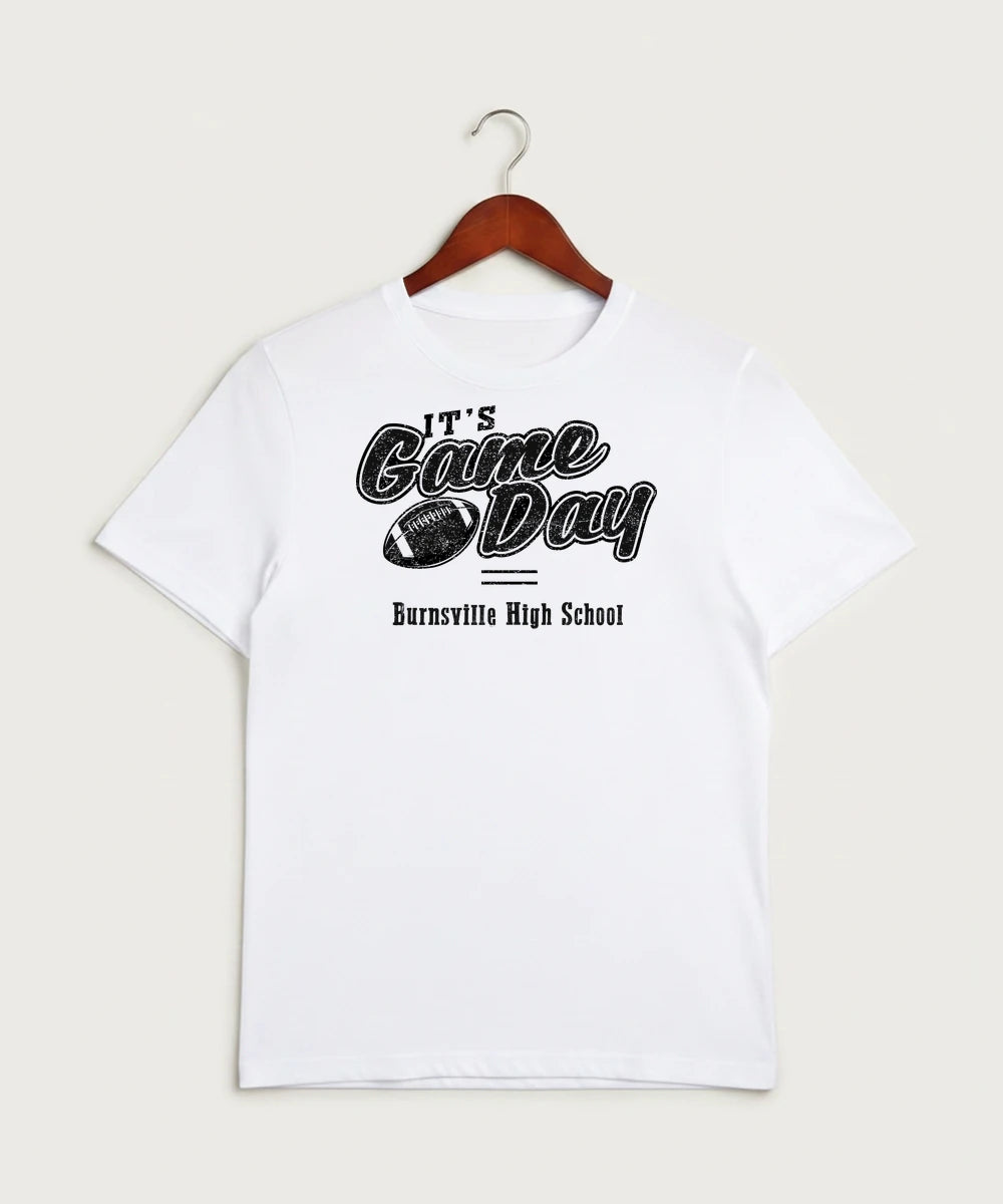 Burnsville High School Football (Boys) - White Sport-Tek PosiCharge Competitor Tee. ST350