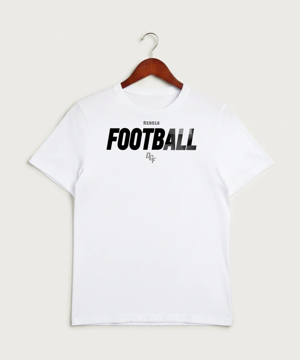 DGF High School Football (Boys) - White Sport-Tek PosiCharge Competitor Tee. ST350