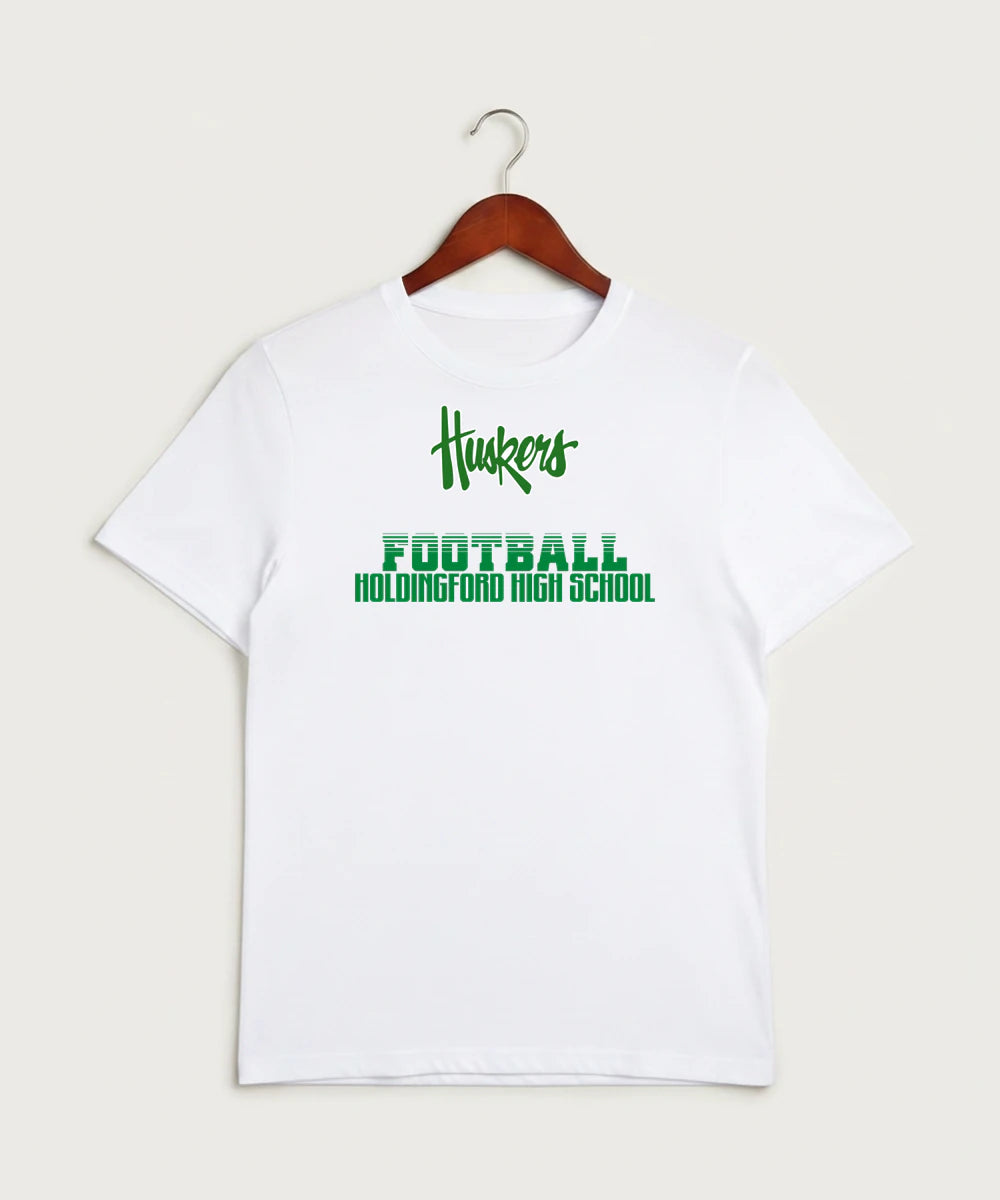 Holdingford High School Football (Boys) - White Sport-Tek PosiCharge Competitor Tee. ST350