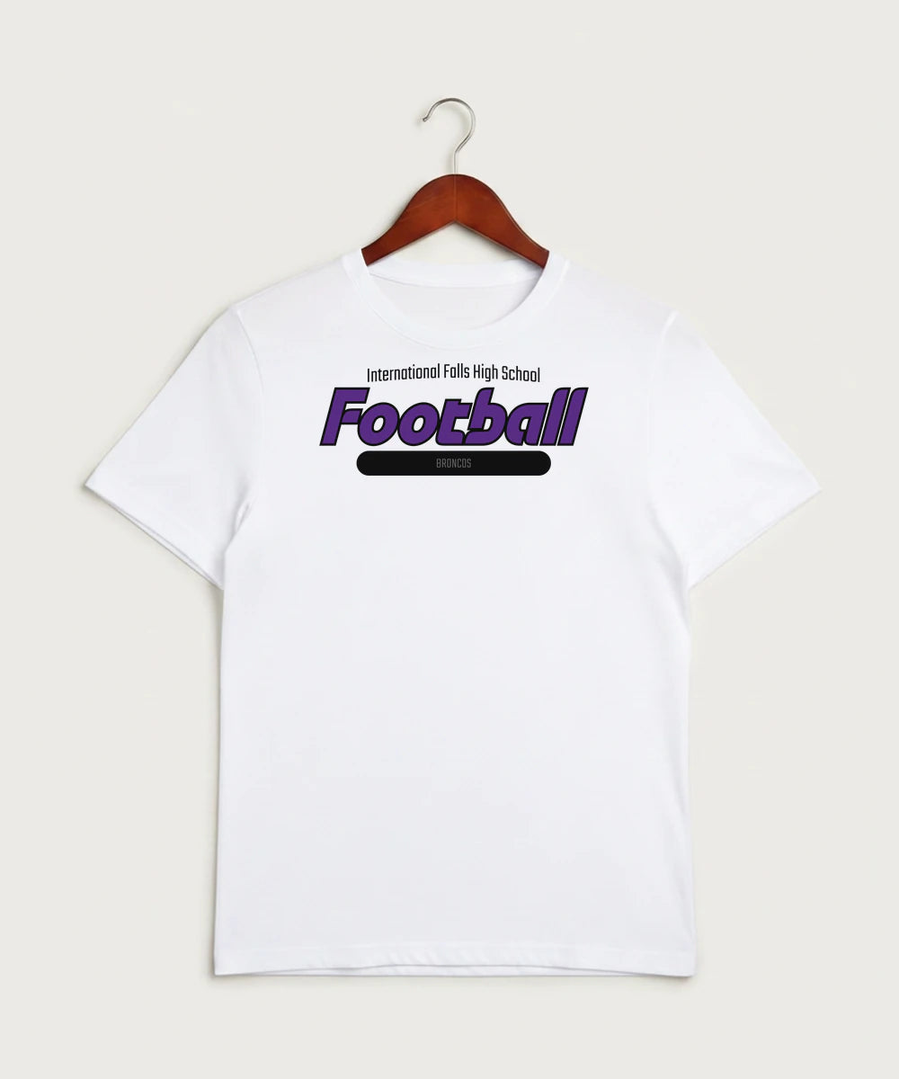 International Falls High School Football (Boys) - White Sport-Tek PosiCharge Competitor Tee. ST350