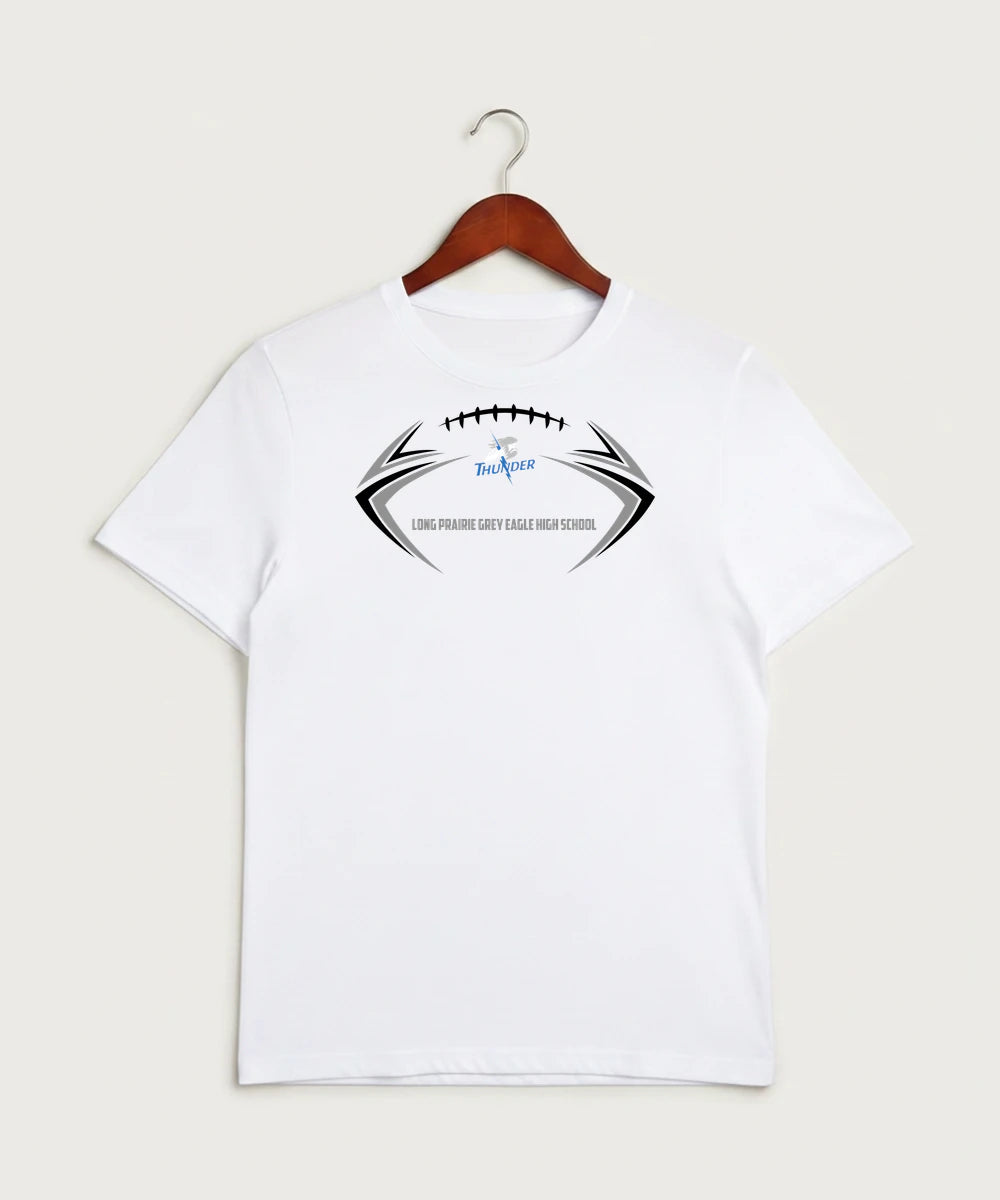 Long Prairie Grey Eagle High School Football (Boys) - White Sport-Tek PosiCharge Competitor Tee. ST350