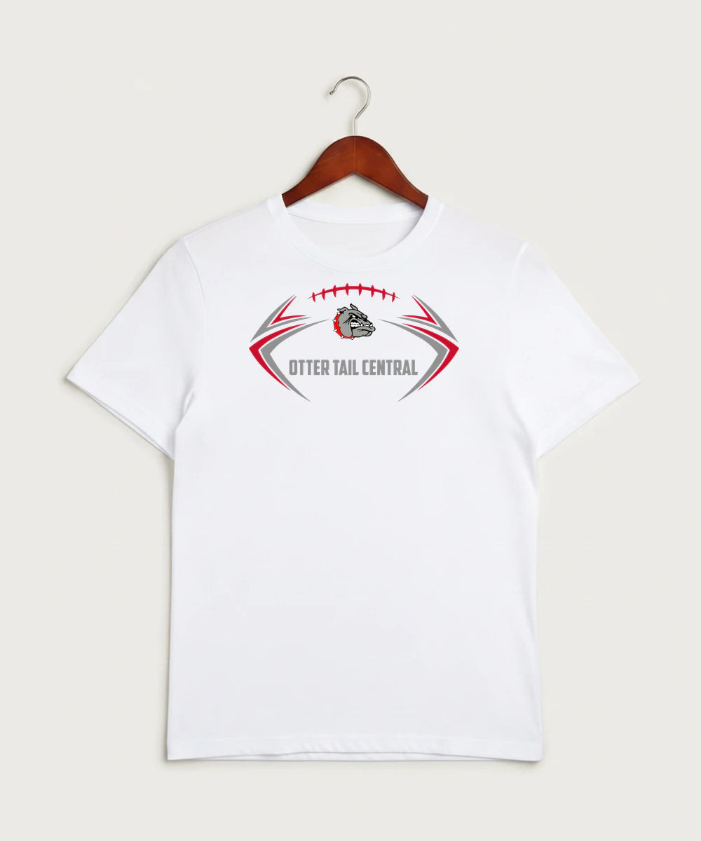Otter Tail Central Football (Boys) - White Sport-Tek PosiCharge Competitor Tee. ST350