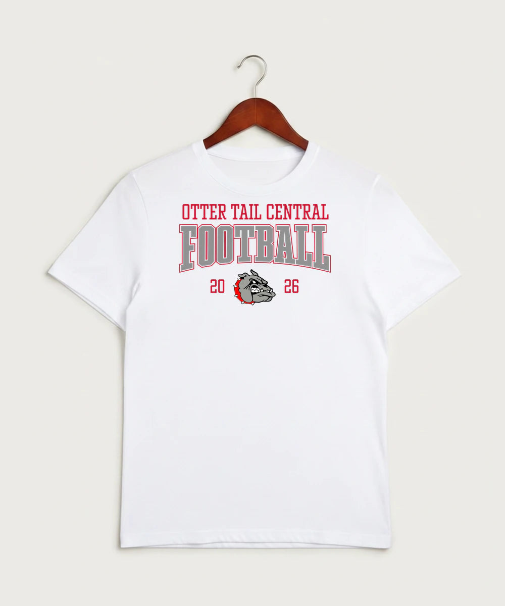 Otter Tail Central Football (Boys) - White Sport-Tek PosiCharge Competitor Tee. ST350