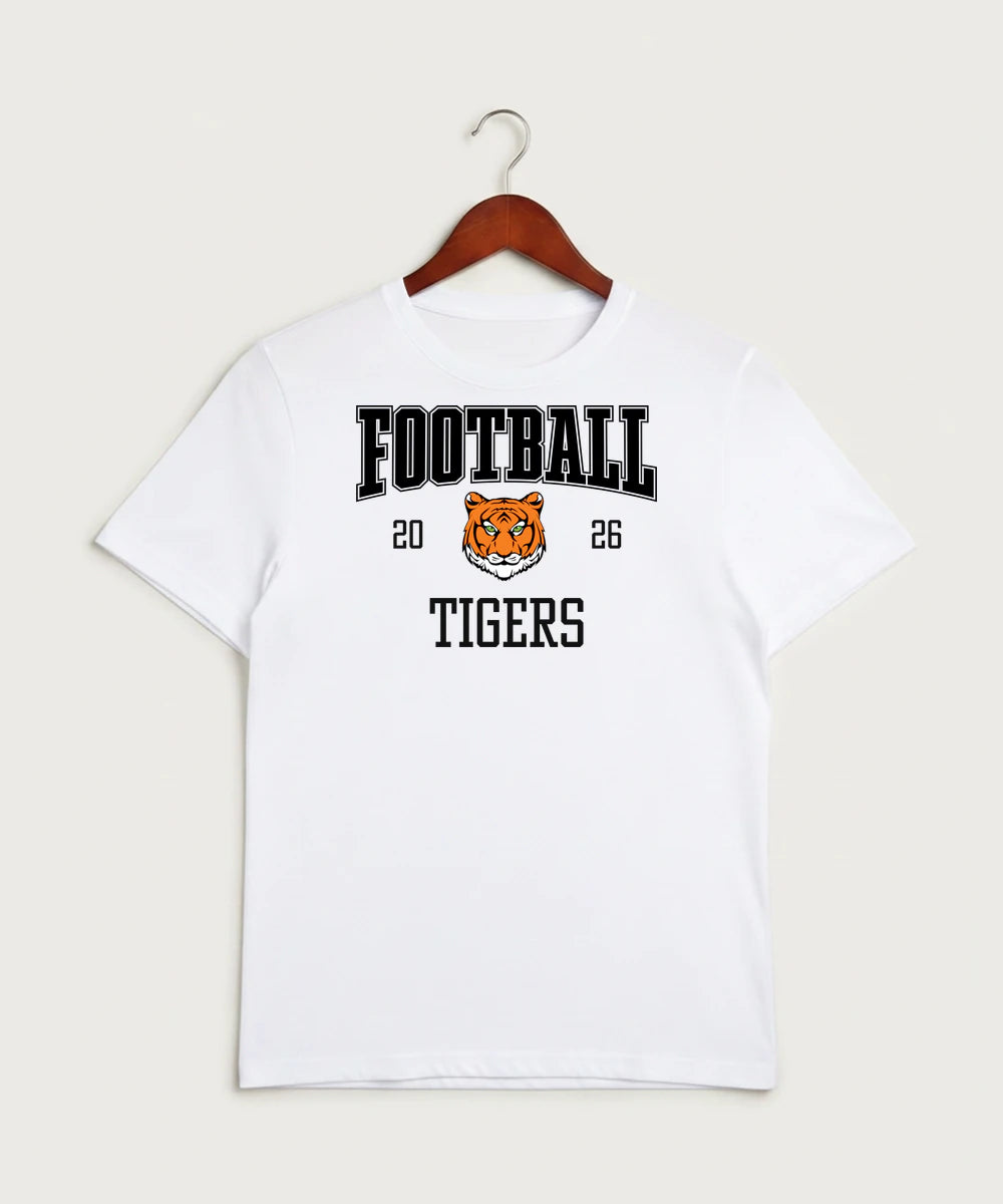Princeton High School Football (Boys) - White Sport-Tek PosiCharge Competitor Tee. ST350