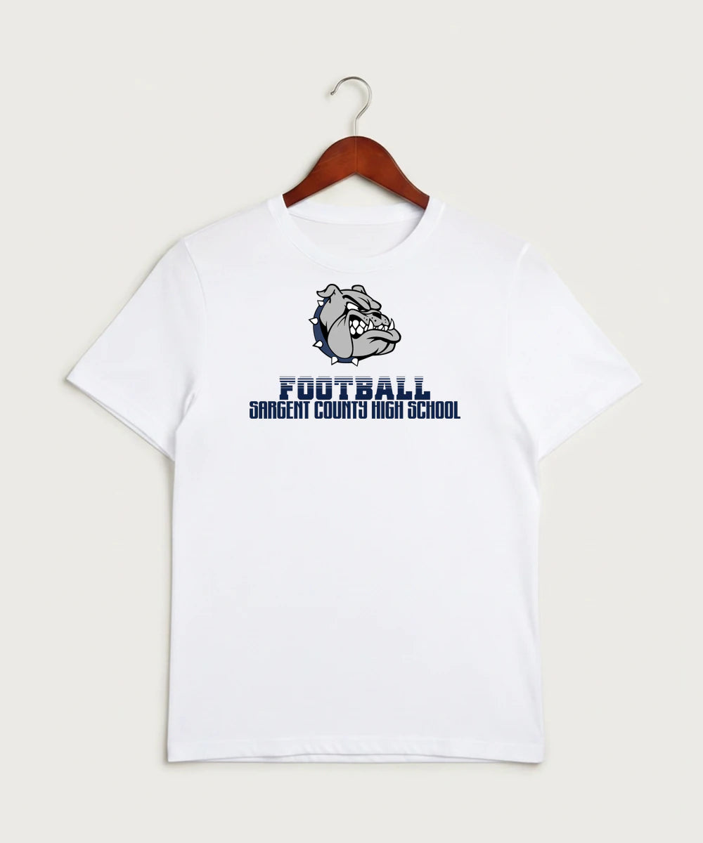 Sargent County High School Football (Boys) - White Sport-Tek PosiCharge Competitor Tee. ST350