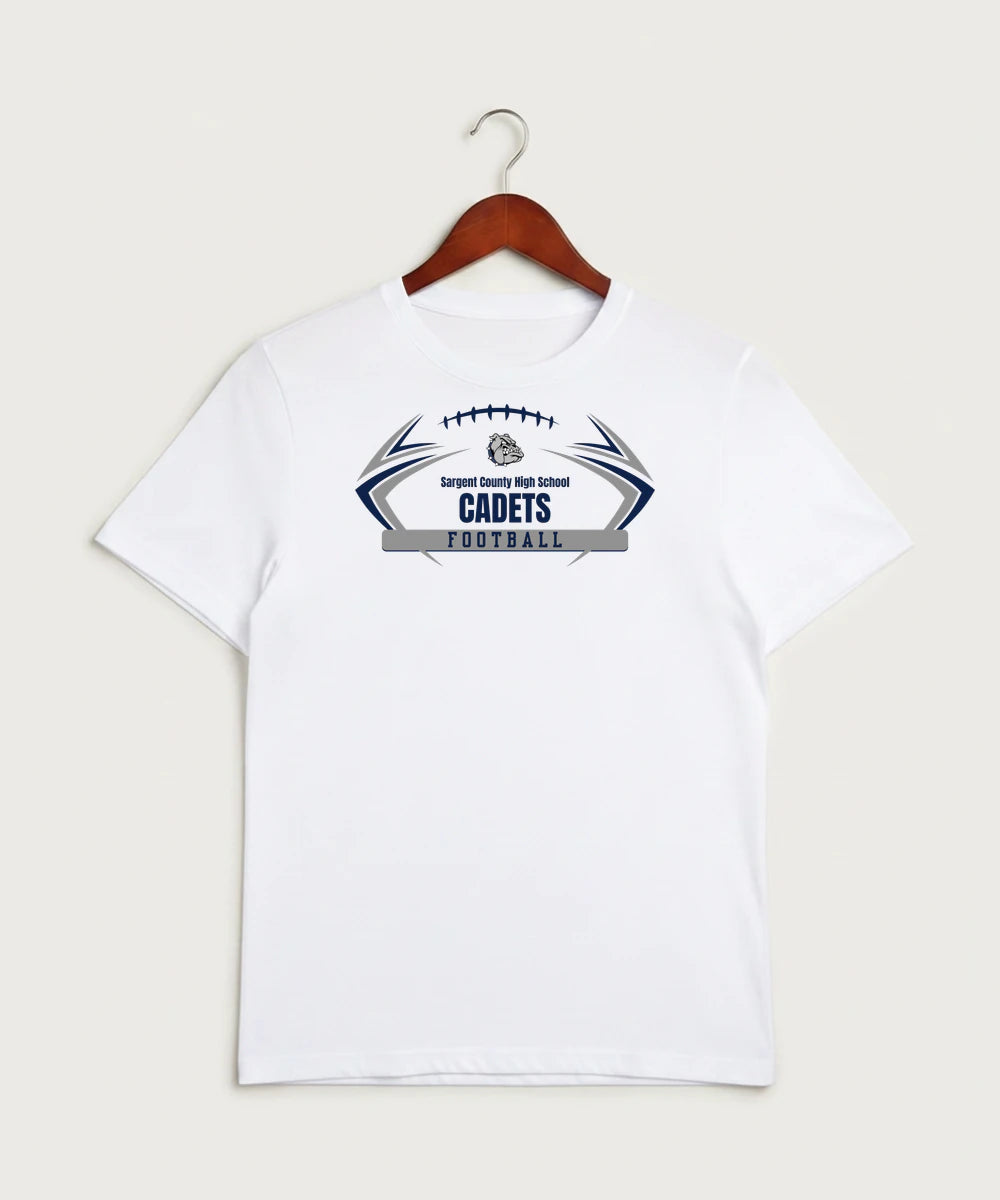 Sargent County High School Football (Boys) - White Sport-Tek PosiCharge Competitor Tee. ST350