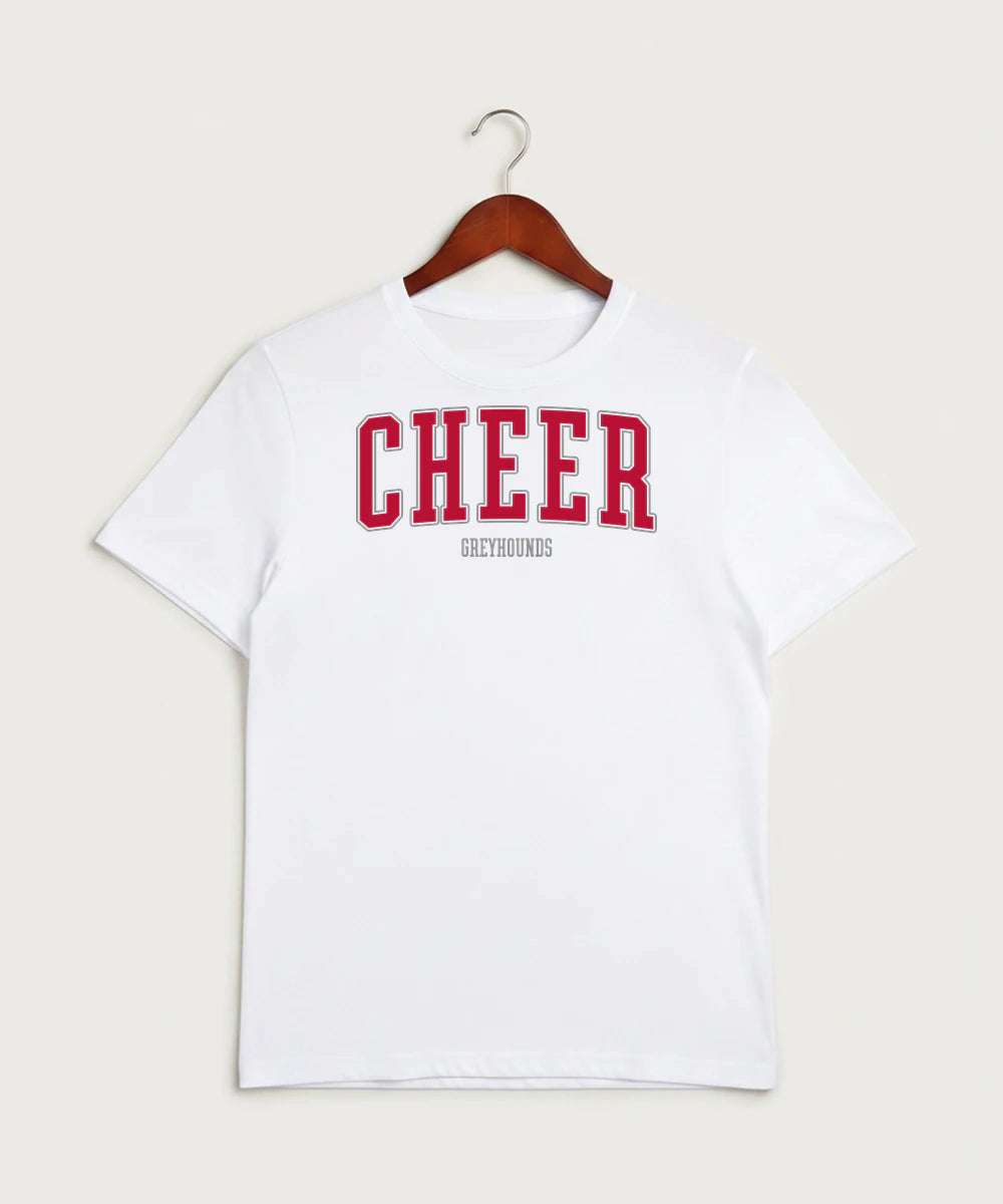 Duluth East High School Cheer (Coed) - White Sport-Tek PosiCharge Competitor Tee. ST350