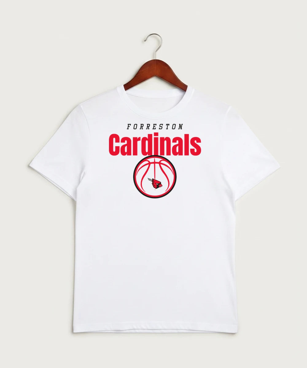 Forreston Basketball - White Sport-Tek PosiCharge Competitor Tee. ST350