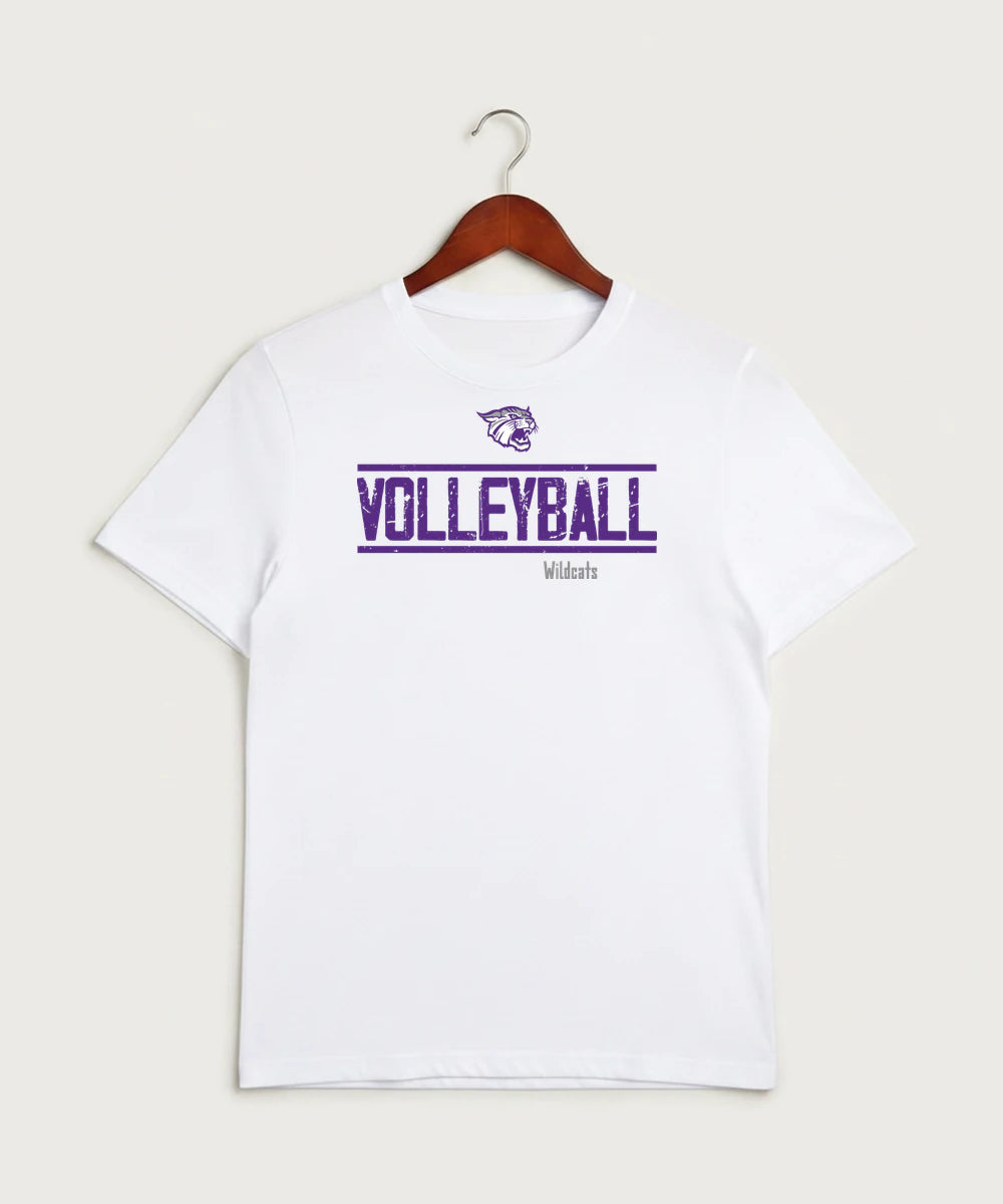 Goodhue High School Volleyball (Girls) - White Sport-Tek PosiCharge Competitor Tee. ST350