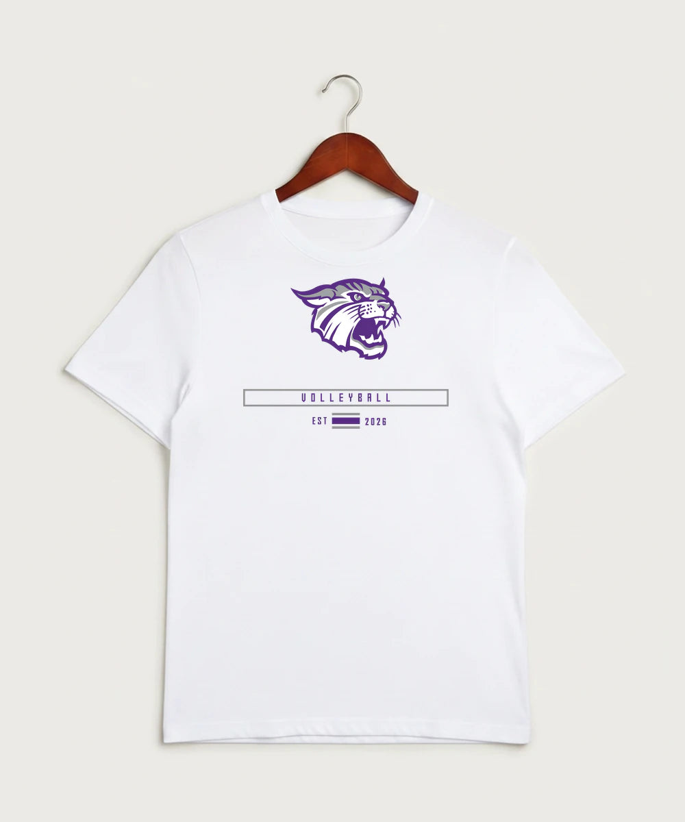 Goodhue High School Volleyball (Girls) - White Sport-Tek PosiCharge Competitor Tee. ST350
