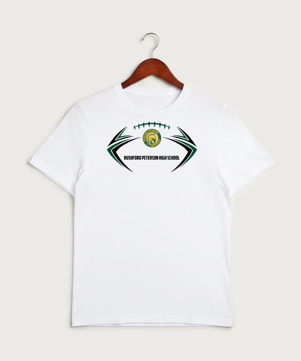 Rushford Peterson High School Football (Boys) - White Sport-Tek PosiCharge Competitor Tee. ST350