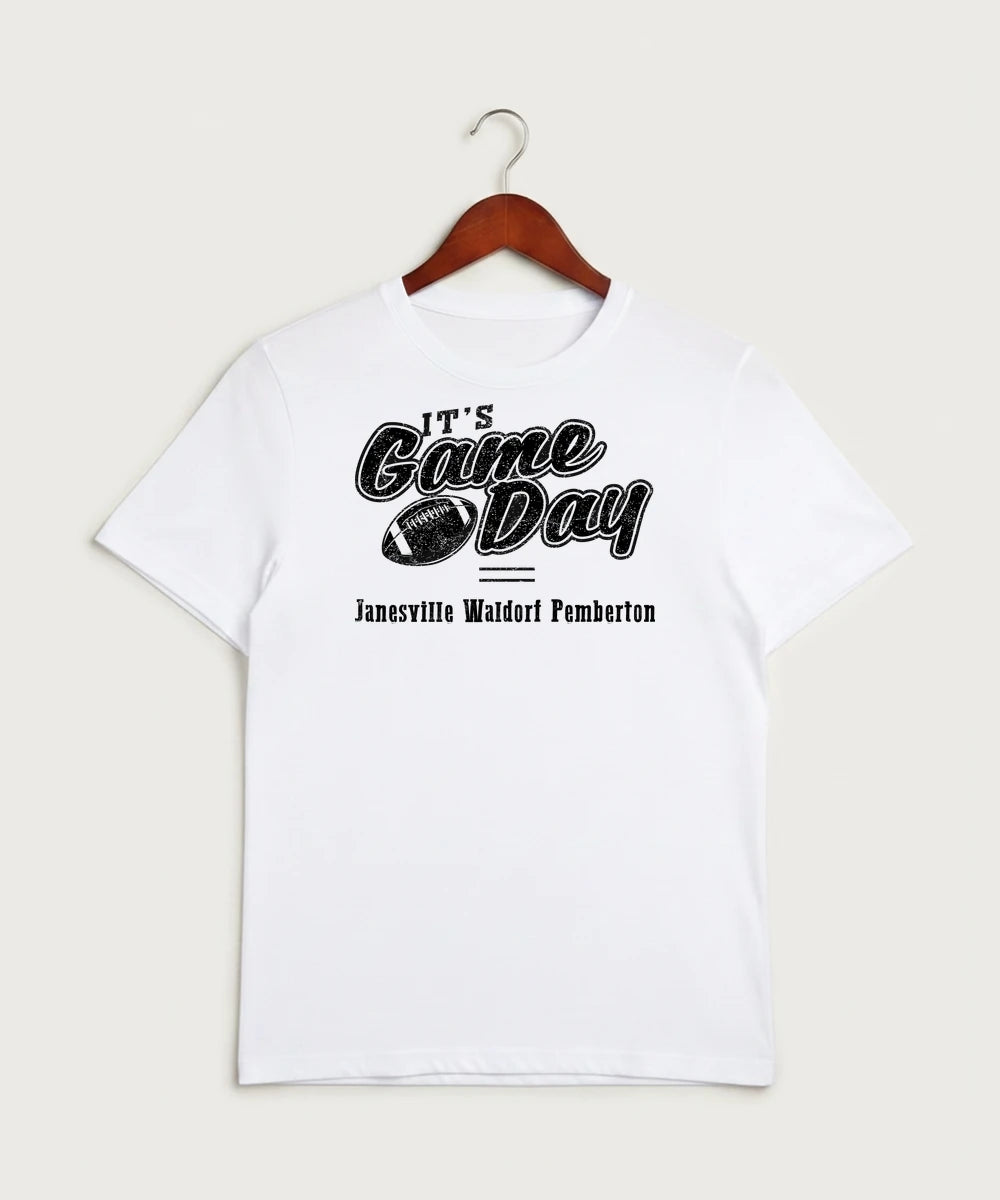 Janesville Waldorf Pemberton Football (Boys) - White Sport-Tek PosiCharge Competitor Tee. ST350
