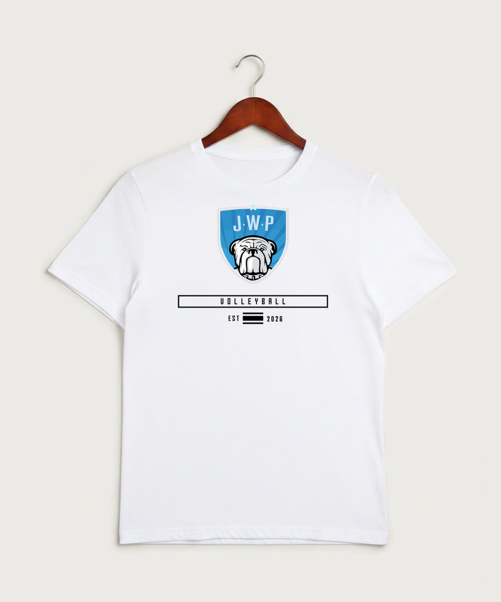 Janesville Waldorf Pemberton Volleyball (Girls) - White Sport-Tek PosiCharge Competitor Tee. ST350