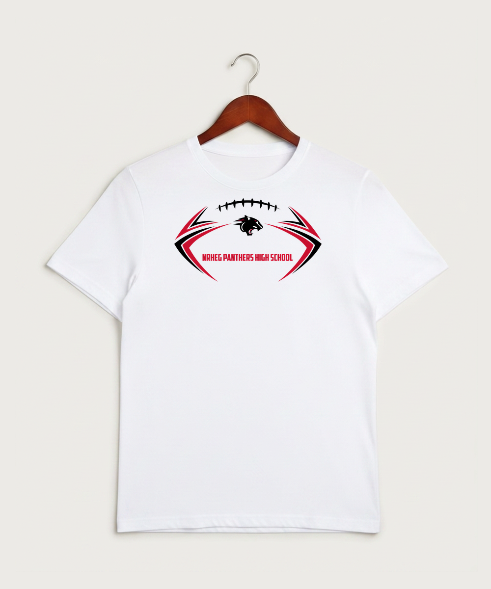 Nrheg Panthers High School Football (Boys) - White Sport-Tek PosiCharge Competitor Tee. ST350