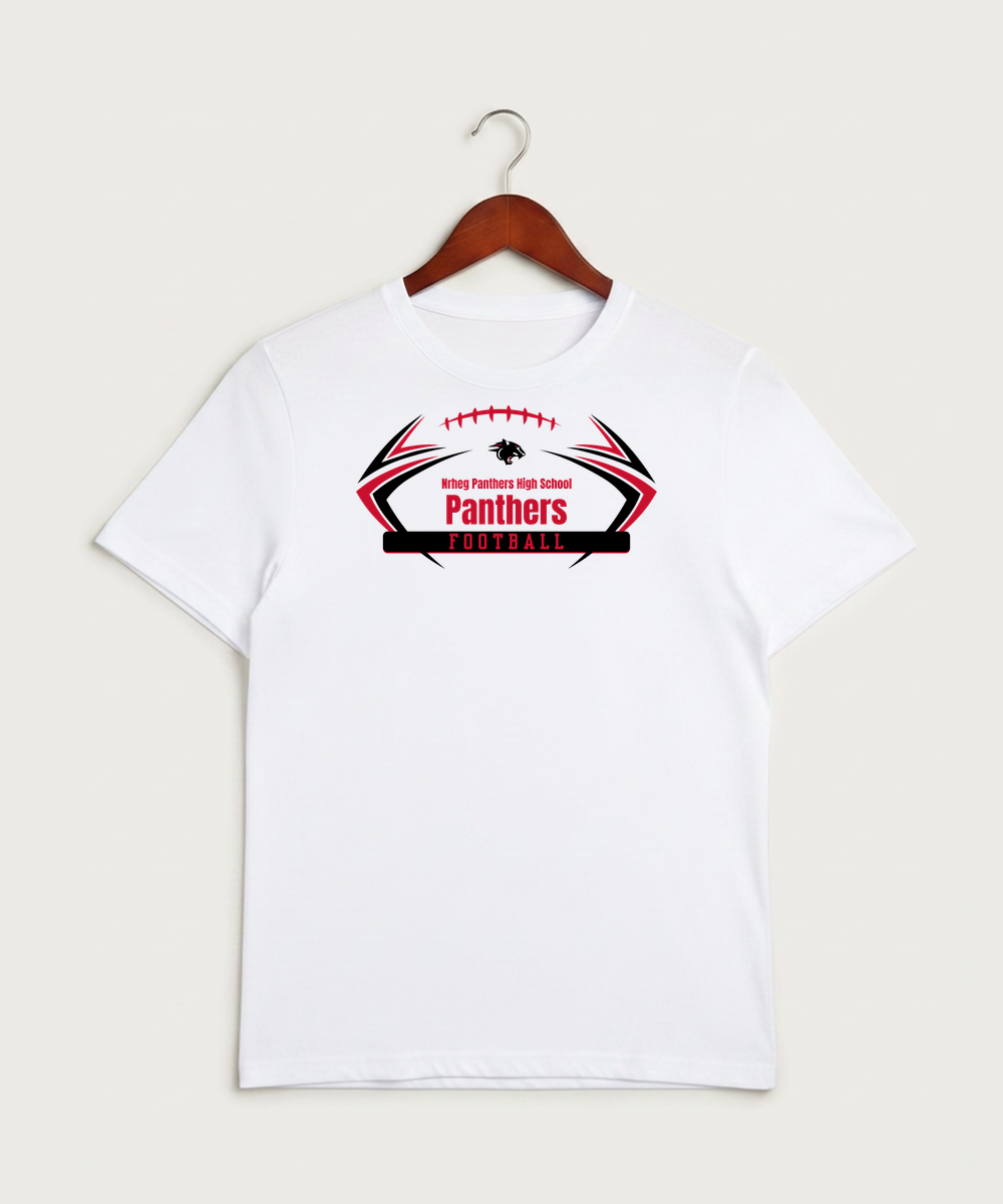 Nrheg Panthers High School Football (Boys) - White Sport-Tek PosiCharge Competitor Tee. ST350
