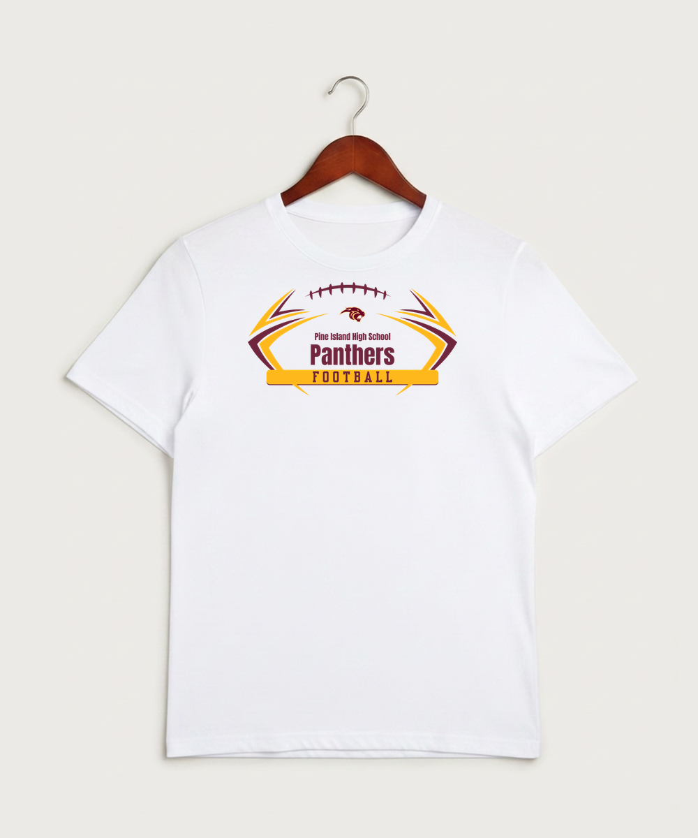 Pine Island High School Football (Boys) - White Sport-Tek PosiCharge Competitor Tee. ST350