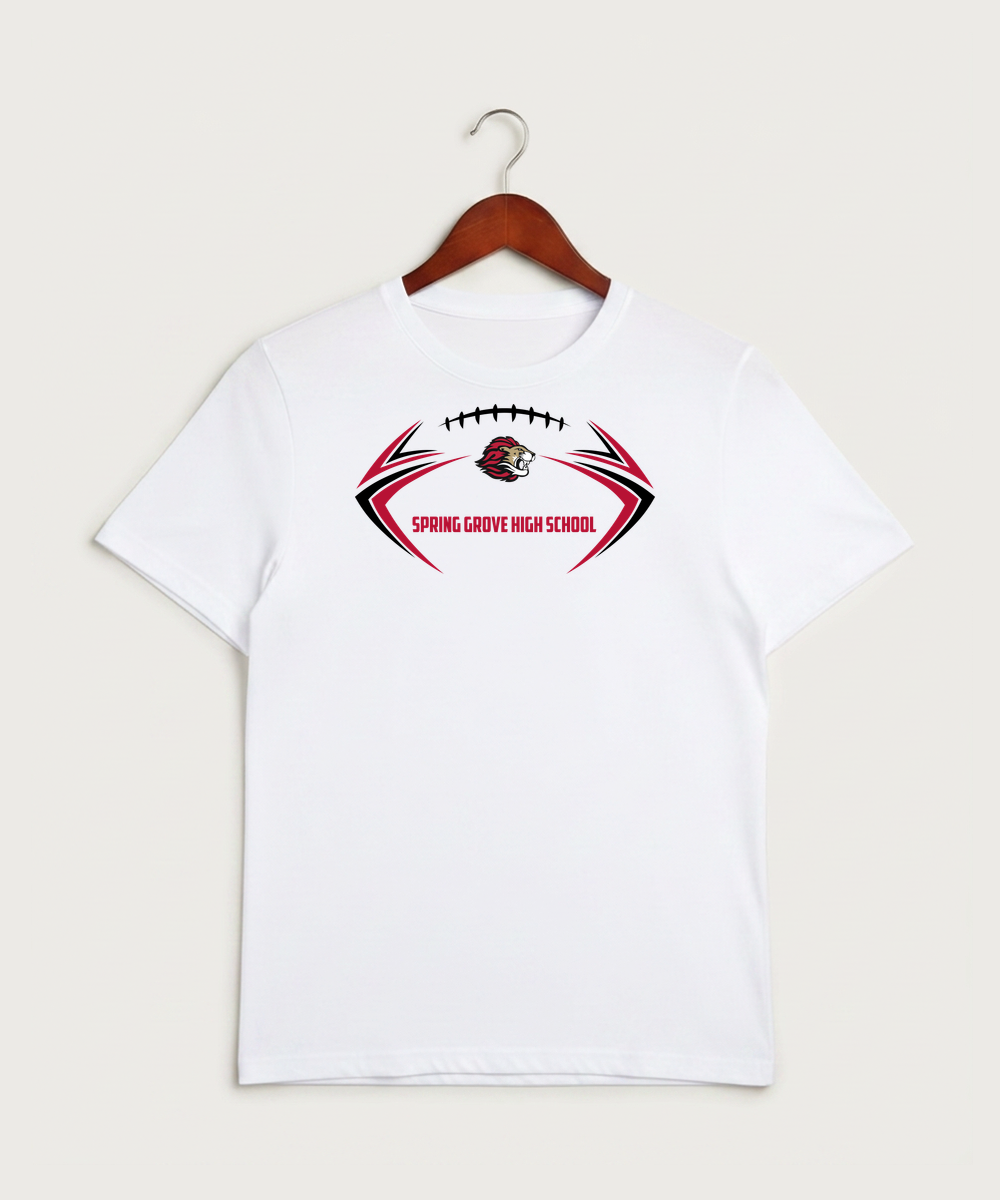 Spring Grove High School Football (Boys) - White Sport-Tek PosiCharge Competitor Tee. ST350