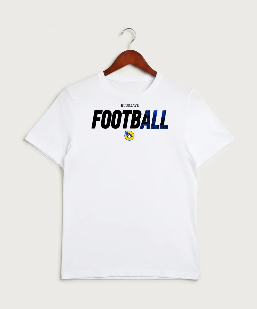 Waseca High School Football (Boys) - White Sport-Tek PosiCharge Competitor Tee. ST350