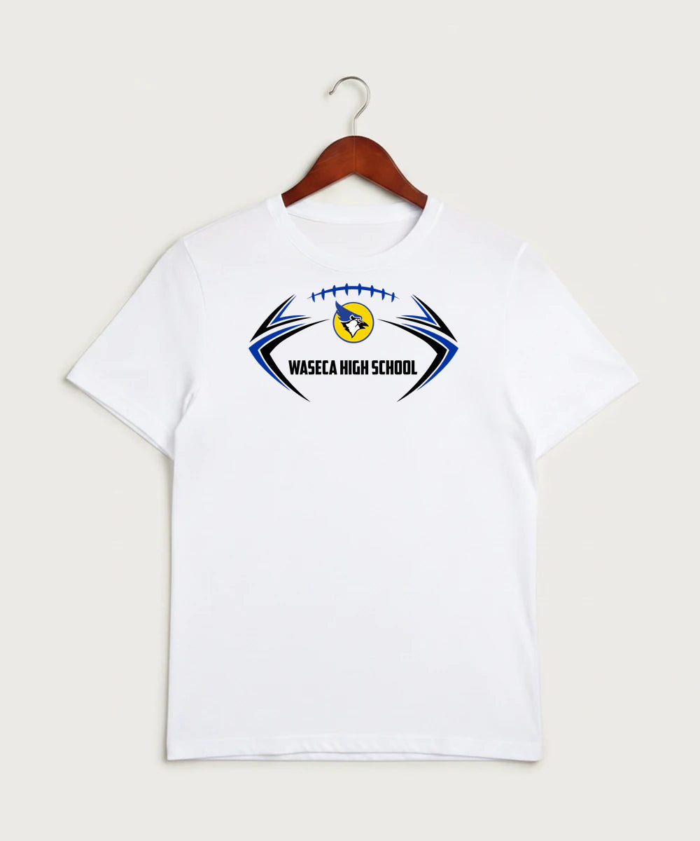 Waseca High School Football (Boys) - White Sport-Tek PosiCharge Competitor Tee. ST350
