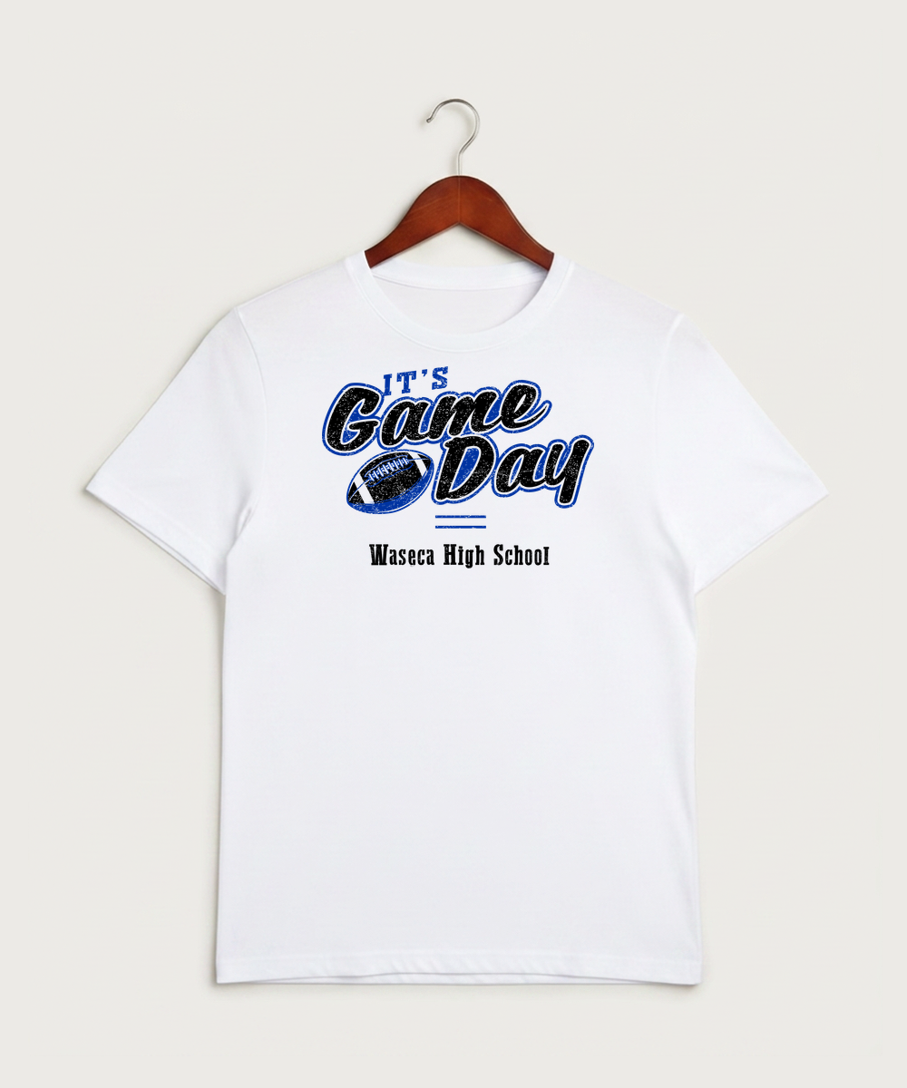 Waseca High School Football (Boys) - White Sport-Tek PosiCharge Competitor Tee. ST350