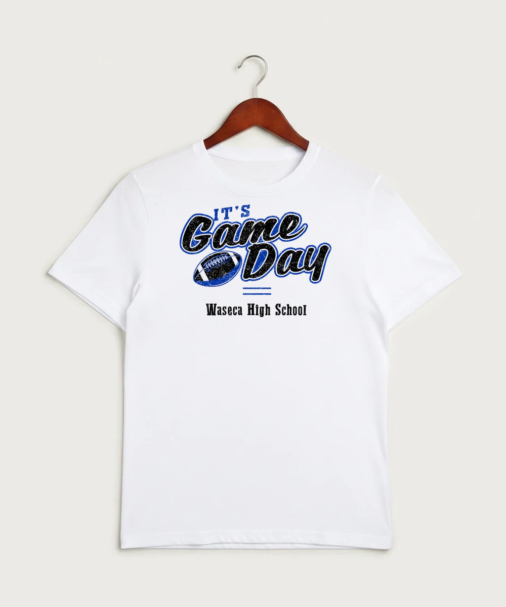 Waseca High School Football (Boys) - White Sport-Tek PosiCharge Competitor Tee. ST350