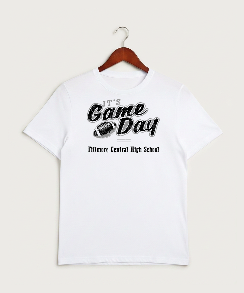 Fillmore Central High School Football (Boys) - White Sport-Tek PosiCharge Competitor Tee. ST350