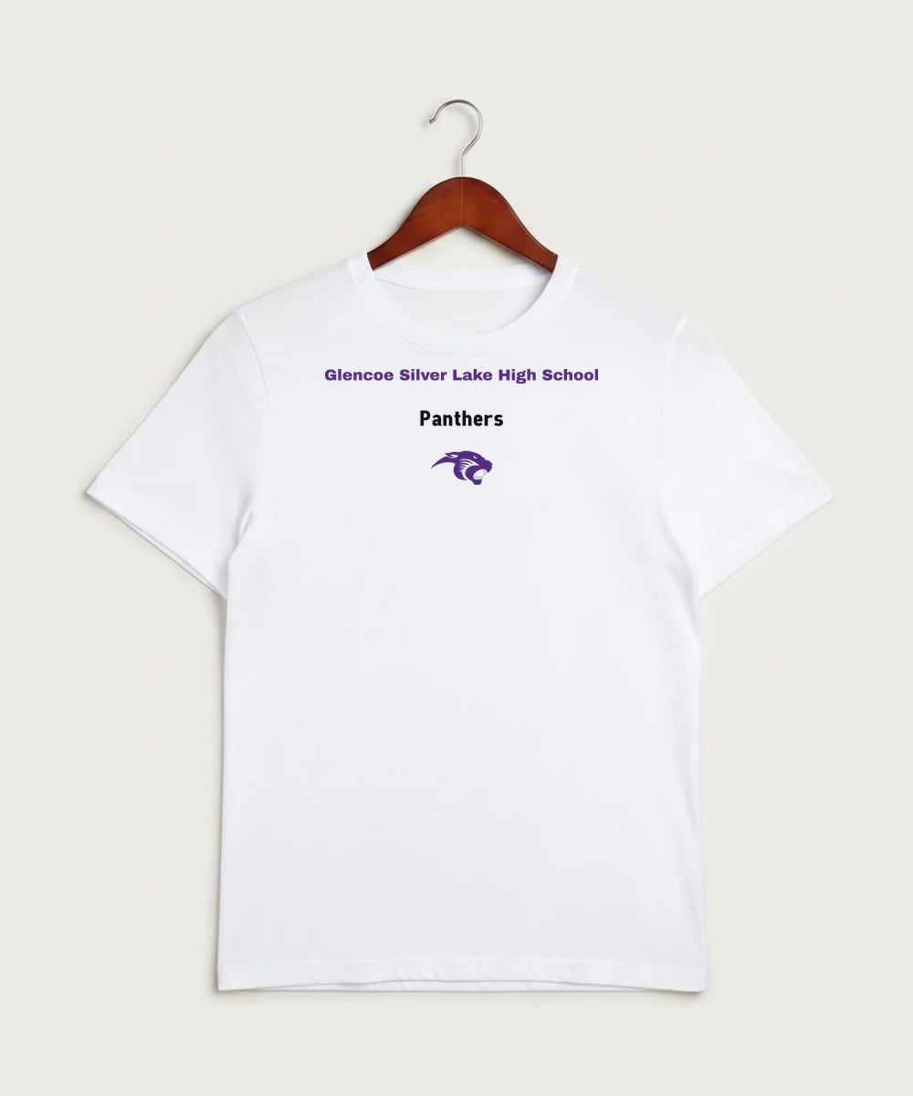 Glencoe Silver Lake High School Athletics - White Sport-Tek PosiCharge Competitor Tee. ST350