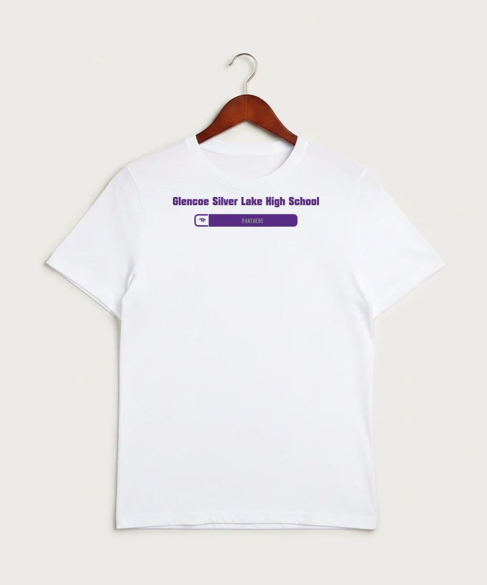 Glencoe Silver Lake High School Athletics - White Sport-Tek PosiCharge Competitor Tee. ST350
