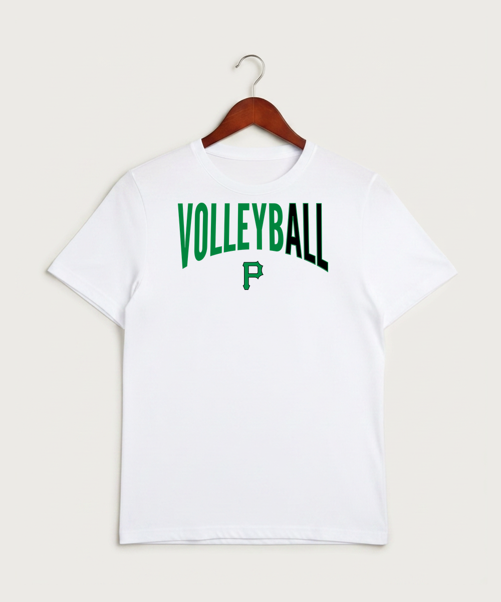 Pipestone Area High School Volleyball (Girls) - White Sport-Tek PosiCharge Competitor Tee. ST350