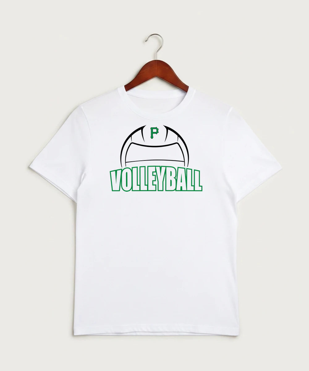 Pipestone Area High School Volleyball (Girls) - White Sport-Tek PosiCharge Competitor Tee. ST350